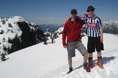 Summer Skitouring on Mt. Seymour